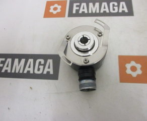 Энкодер
DHO5S10/OM/5GT9//05000//G6R//D0DK**
DHO5 - Opt. incremental 58mm - Alu body - Holl. shaft - Special - 10mm shaft - Front
mounting - 11-30 Vdc - Transistorized Push-Pull - AA/ BB/ 00/ - 0 gated A&B - B
before A - 5000 ppr - 12 pinouts M23 connector - Side - 9431/A aluminum hub -
9445/016 DAC BEI IDEACOD (brand of Sensata Technologies)